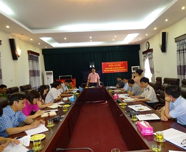 Huyện Quốc Oai giao ban công tác Khối Nội chính quý I và triển khai chương...